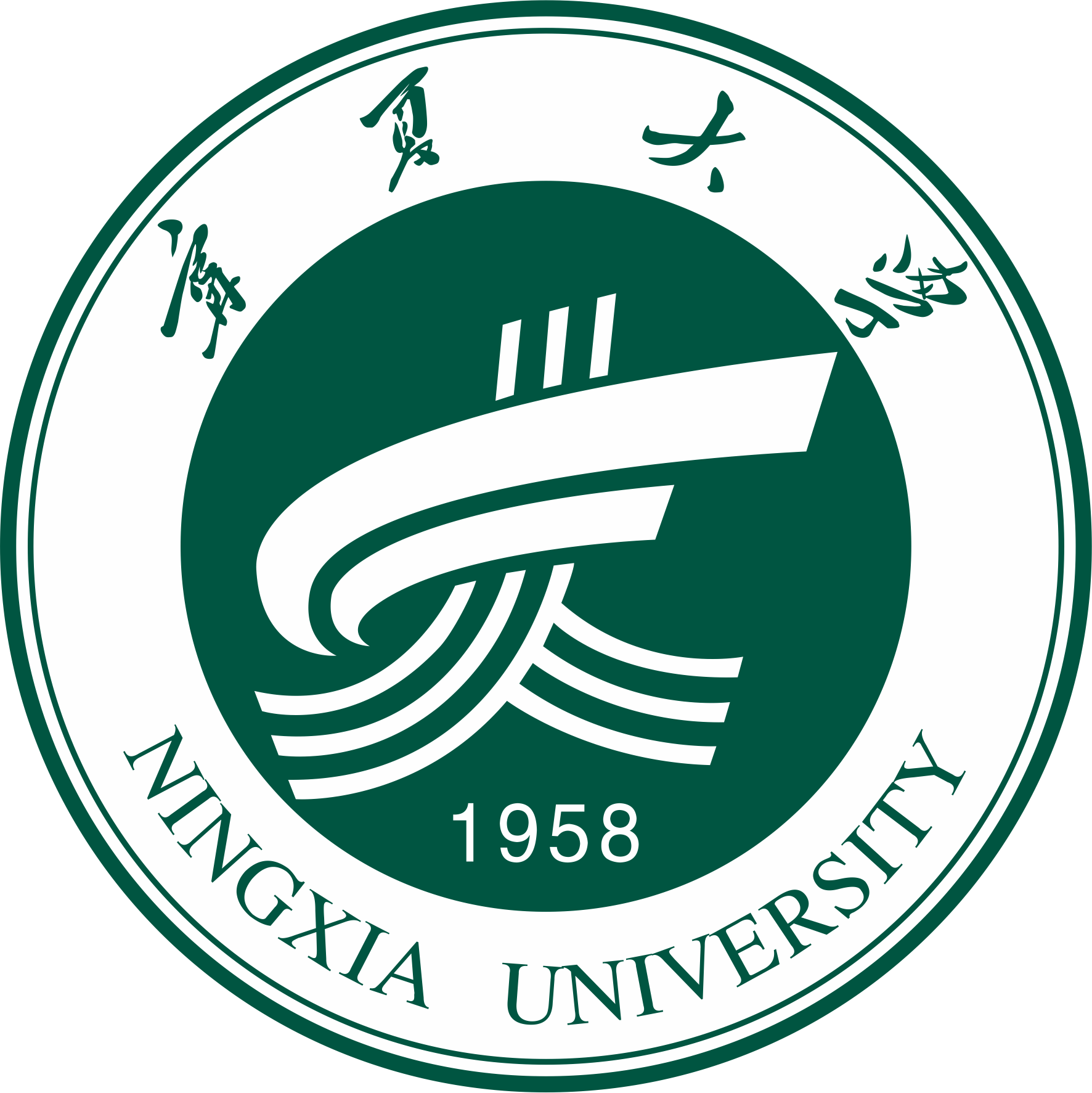 宁夏大学logo